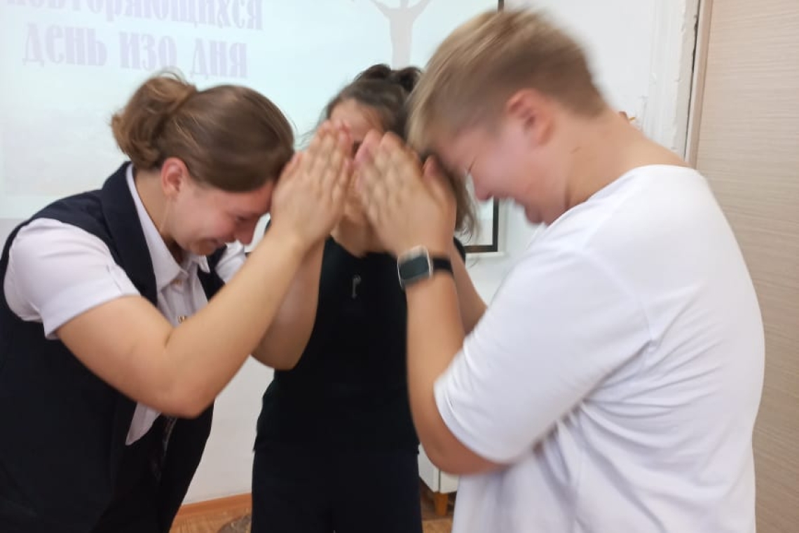 "Қауіпсіздік дәлізі" тренингтік сабағы